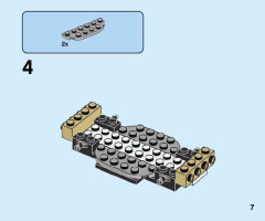 LEGO 60257 instructions page 7 – build guide