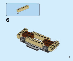 LEGO 60257 instructions page 9 – build guide