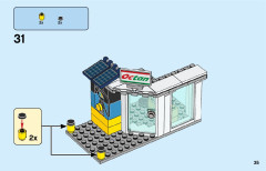 LEGO 60257 instructions page 35 – build guide