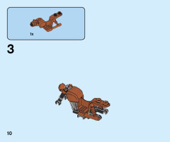 LEGO 60258 instructions page 10 – build guide