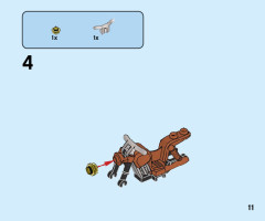 LEGO 60258 instructions page 11 – build guide