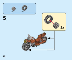 LEGO 60258 instructions page 12 – build guide