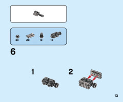 LEGO 60258 instructions page 13 – build guide