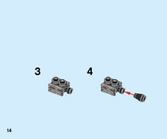 LEGO 60258 instructions page 14 – build guide