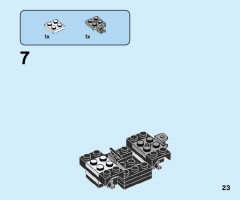 LEGO 60258 instructions page 23 – build guide