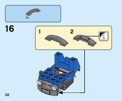 LEGO 60258 instructions page 32 – build guide
