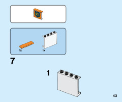 LEGO 60258 instructions page 43 – build guide