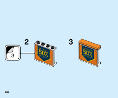 LEGO 60258 instructions page 44 – build guide