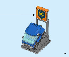 LEGO 60258 instructions page 45 – build guide
