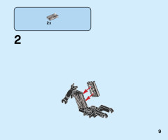 LEGO 60258 instructions page 9 – build guide