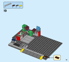 LEGO 60258 instructions page 23 – build guide