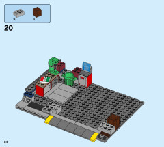 LEGO 60258 instructions page 24 – build guide
