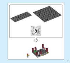 LEGO 60258 instructions page 3 – build guide