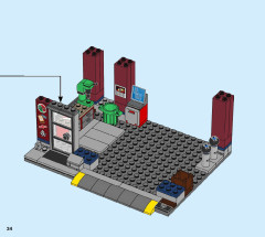 LEGO 60258 instructions page 34 – build guide