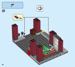LEGO 60258 instructions page 36 – build guide