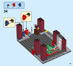 LEGO 60258 instructions page 39 – build guide