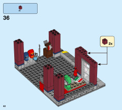 LEGO 60258 instructions page 42 – build guide