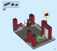 LEGO 60258 instructions page 43 – build guide