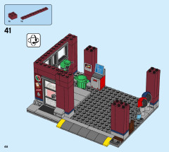 LEGO 60258 instructions page 48 – build guide