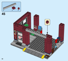 LEGO 60258 instructions page 52 – build guide