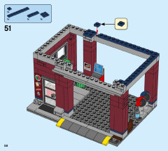 LEGO 60258 instructions page 58 – build guide