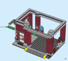 LEGO 60258 instructions page 67 – build guide