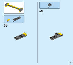 LEGO 60258 instructions page 69 – build guide