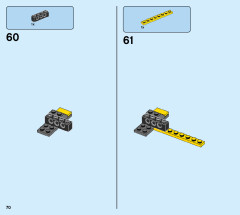 LEGO 60258 instructions page 70 – build guide