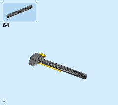 LEGO 60258 instructions page 72 – build guide