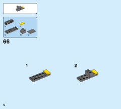 LEGO 60258 instructions page 74 – build guide