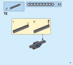 LEGO 60258 instructions page 81 – build guide