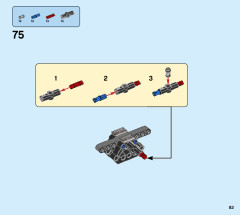LEGO 60258 instructions page 83 – build guide