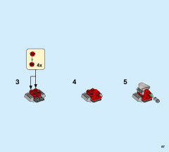 LEGO 60258 instructions page 87 – build guide