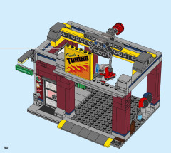 LEGO 60258 instructions page 90 – build guide