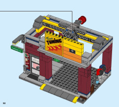 LEGO 60258 instructions page 92 – build guide