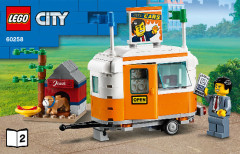 LEGO 60258 instructions page 1 – build guide