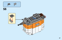 LEGO 60258 instructions page 67 – build guide