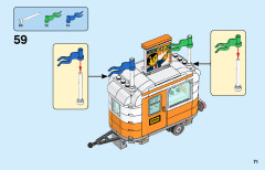 LEGO 60258 instructions page 71 – build guide