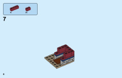 LEGO 60258 instructions page 8 – build guide