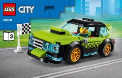 LEGO 60258 instructions page 1 – build guide