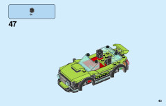 LEGO 60258 instructions page 43 – build guide