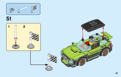 LEGO 60258 instructions page 47 – build guide