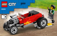 LEGO 60258 instructions page 1 – build guide