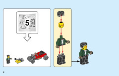 LEGO 60258 instructions page 2 – build guide