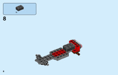 LEGO 60258 instructions page 8 – build guide