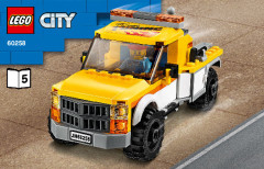 LEGO 60258 instructions page 1 – build guide