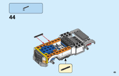 LEGO 60258 instructions page 45 – build guide