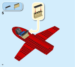 LEGO 60261 instructions page 10 – build guide