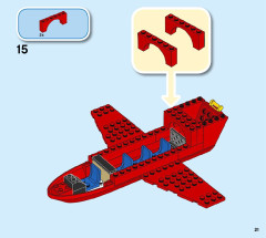 LEGO 60261 instructions page 21 – build guide