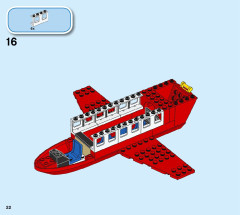 LEGO 60261 instructions page 22 – build guide
